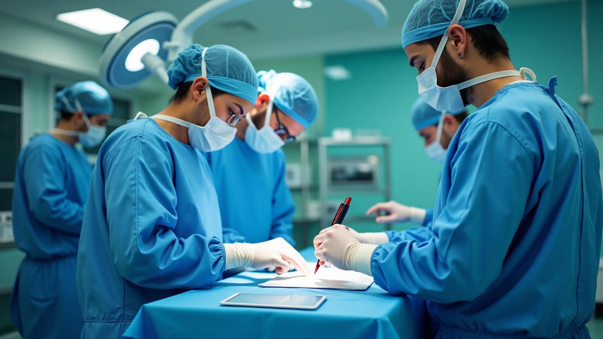 Modern medical facility